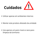 Spot de Trilho LED Preto Direcionável 10W – 3000K | Kit com 6 Unidades