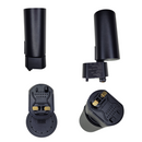 Spot de Trilho LED Preto Direcionável 10W – 3000K | Kit com 6 Unidades