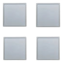 Kit 4 Plafons LED Slim Quadrado 25W Luz Fria 6500K – Focconoled