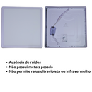 Plafon LED Slim Quadrado 25W Luz Fria 6500K – Focconoled